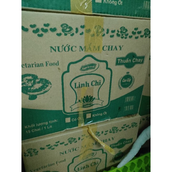 Nước mắm chay linh chi