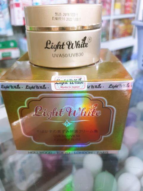 Kem light white nám - nám sạm - tàn nhang  - đồi mồi.