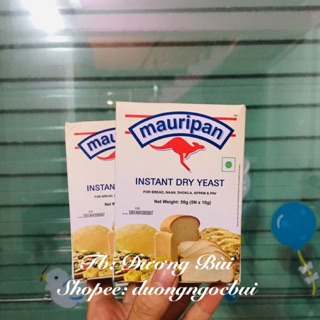 Men Instant mauri[DateMen nở không cần kích hoạt Instant TP làm bánh mì bánh bao