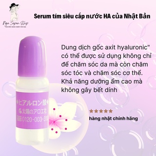Serum tím siêu cấp nước HA của Nhật Bản