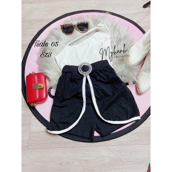 SỈ = Lẻ set áo váy body thiết kế cho bé gái lẻ size