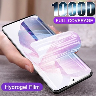 Miếng dán màn hình bằng Hydrogel mềm cho Samsung GalaxyS21Plus S21Ultra  Note 20 Ultra Note 10 + S10 + S9 S8 Plus S7 Edge Note 8 Note 9