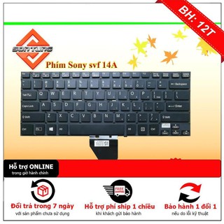 [BH12TH] [NEW]Bàn Phím Laptop Sony VAIO SVF14A SVF14A13CX SVF14A14CX SVF14A15CX US Black Laptop Keyboard