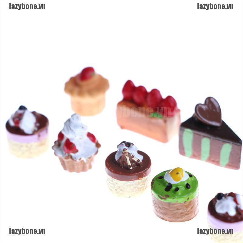Set 8 Mô Hình Trang Trí Nhà Búp Bê Xinh Xắn