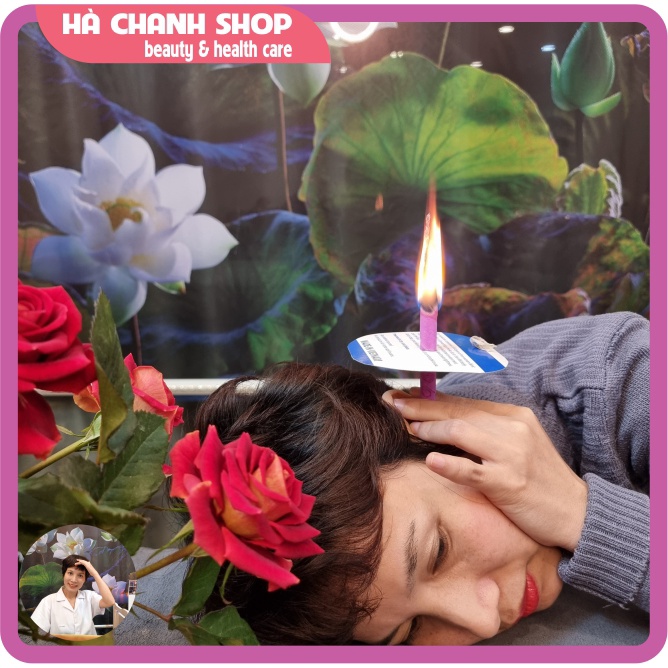 Combo 10 Đôi Nến Xông Tai Ấn Độ Nến Tai Dùng Trong SPA Làm Đẹp Bằng Sáp Ong Và Tinh Dầu Thư Giãn