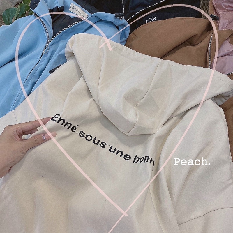 Khoác da lộn bigsize quảng châu logo bò sữ thêu 50-85kg sẵn