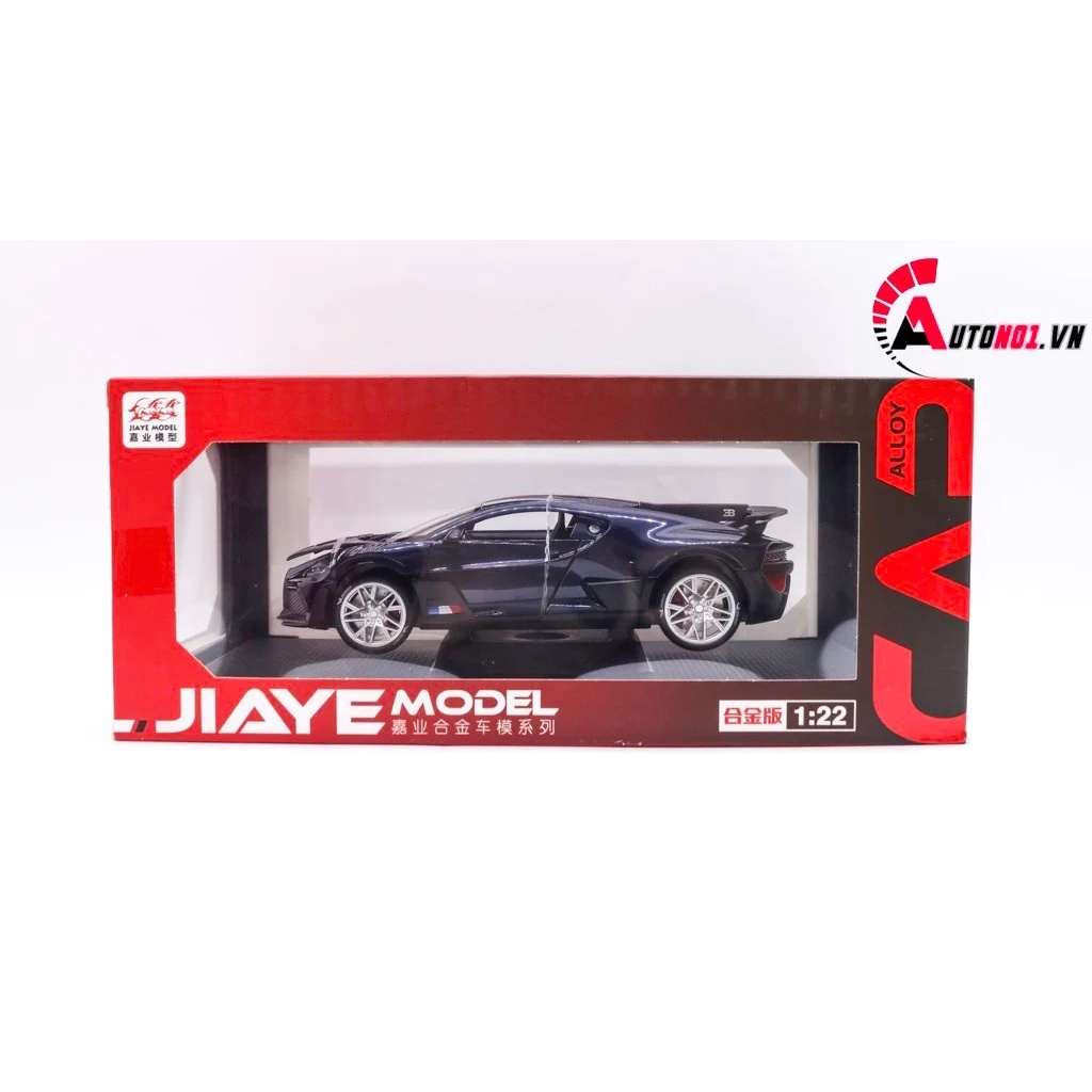 MÔ HÌNH XE BUGATTI DIVO DARK BLUE 1:22 DOUBLE HORSES 7713