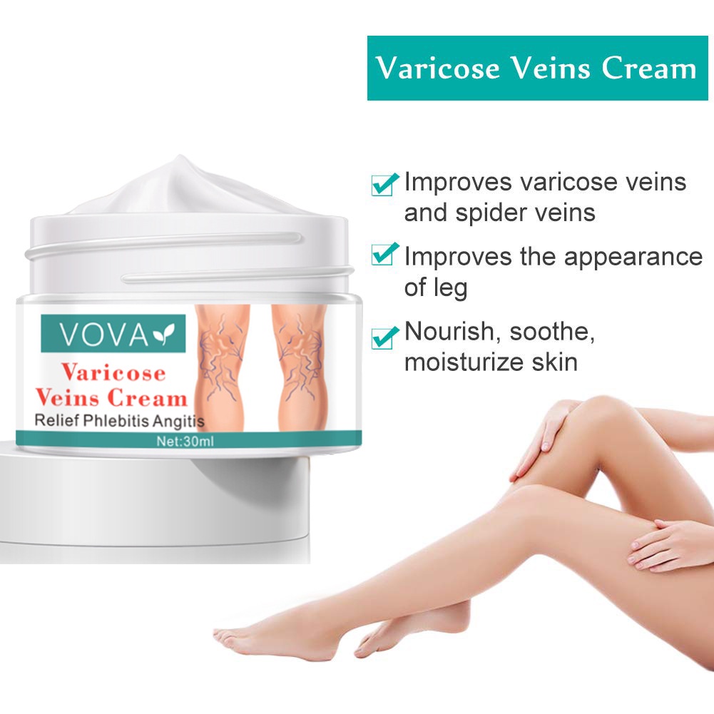 Kem giãn tĩnh mạch VOVA , sửa chữa các mao mạch, VOVA varicose veins cream 30ml