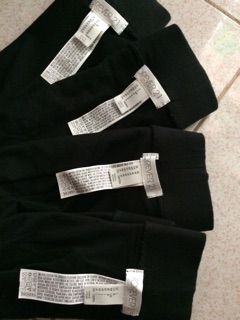 Quần legging lửng