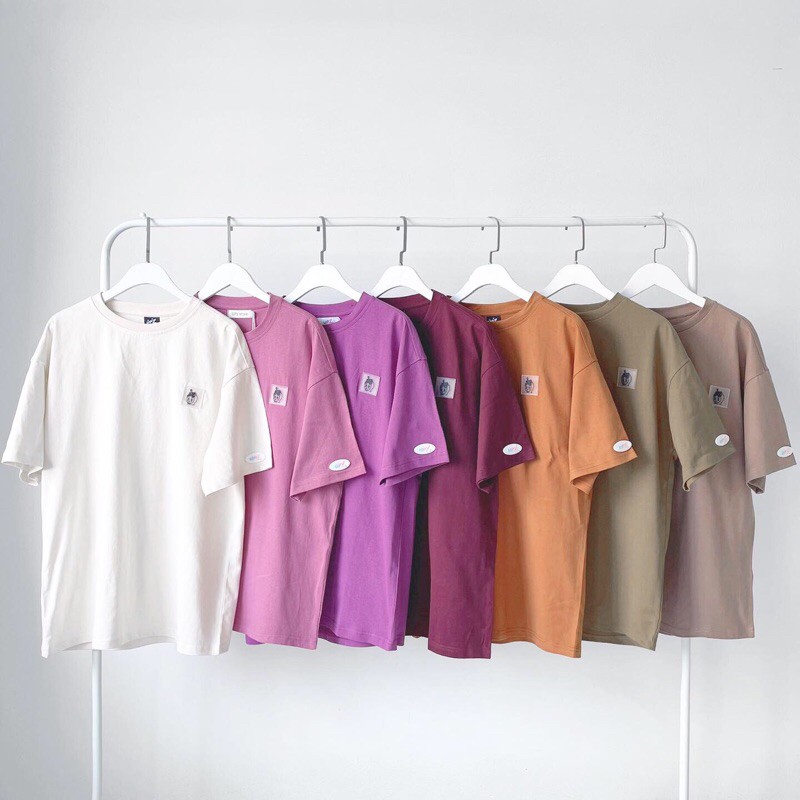 UPZ Áo Thun Cơ Bản Logo Nhựa (14 Màu) | BigBuy360 - bigbuy360.vn