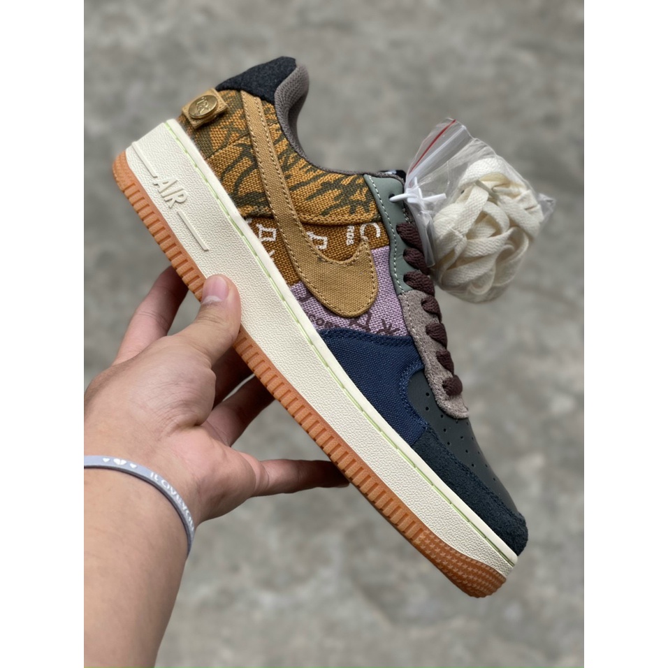 GIÀY THỂ THAO SNEAKER  AF1 Low Travis Scott Cactus Jack HÀNG SC