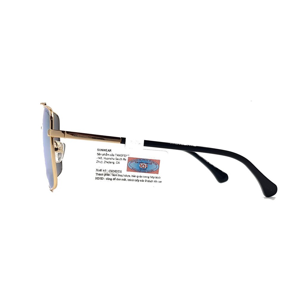 (Hàng chính hãng) Kính mát nam nữ Unisex Exfash EF79970 C11 màu sắc thời trang