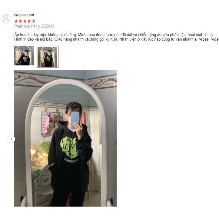 Áo Khoác Hoodie Form Rộng Unisex ROPI Vải Nỉ Bông Dày Dặn - Tuni Store