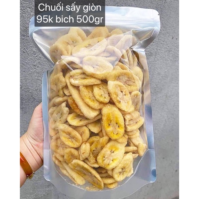 500G Chuối sấy giòn