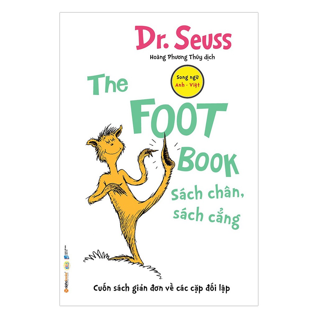 Sách - Dr.Seuss – The Foot Book – Sách Chân, Sách Cẳng