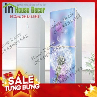 Giấy Dán Trang Trí Tủ Lạnh Chất liệu PVC Chống Thấm Nước - Bồ Công Anh Bay