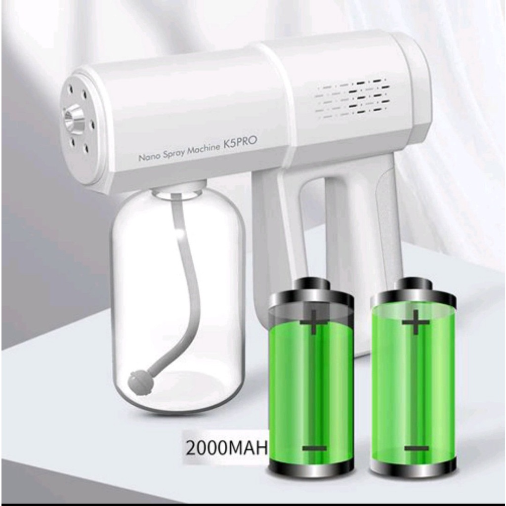 Súng Phun Khử Trùng TIA UV K5 pro- Súng Diệt Khuẩn NANO