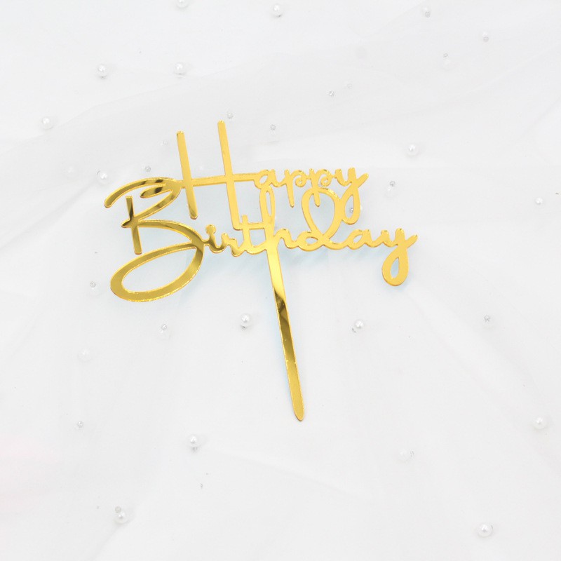 [SIÊU RẺ❤️] – Combo 10 Thẻ meka Happy Birthday - Mẫu 18 vàng