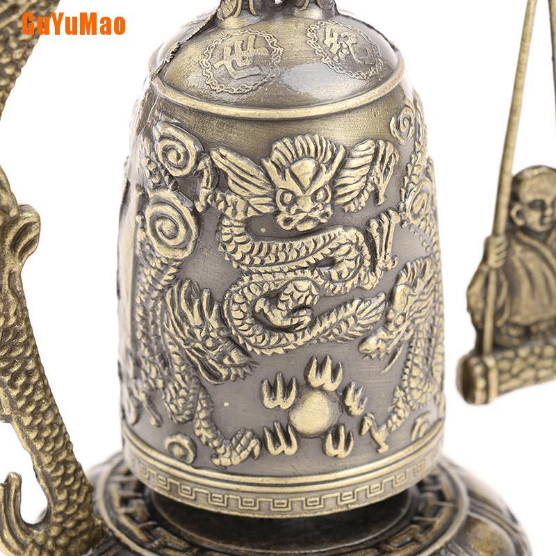 Đồng Hồ Kim Loại Khắc Hình Rồng Thủ Công