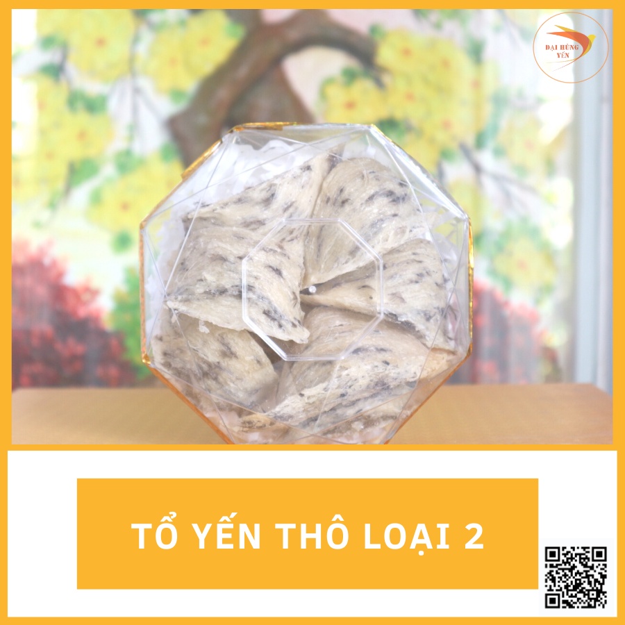 TỔ YẾN THÔ LOẠI 2 - [100% TỔ YẾN NGUYÊN CHẤT CẦN GIỜ] - ĐẠI HÙNG YẾN