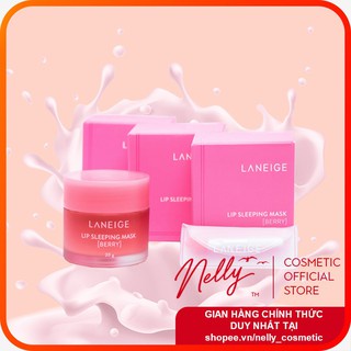 Mặt Nạ Ngủ ủ Môi Laneige Lip Sleeping Mask, Son dưỡng Tẩy da chết môi