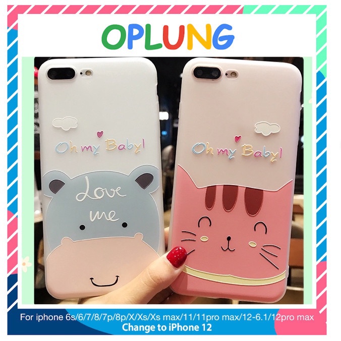 Ốp lưng iphone Mèo cute ip 6 6s plus 6s plus 7 plus 8 8 plus x xs xr xs max 11 pro max 12 13promax (a40)