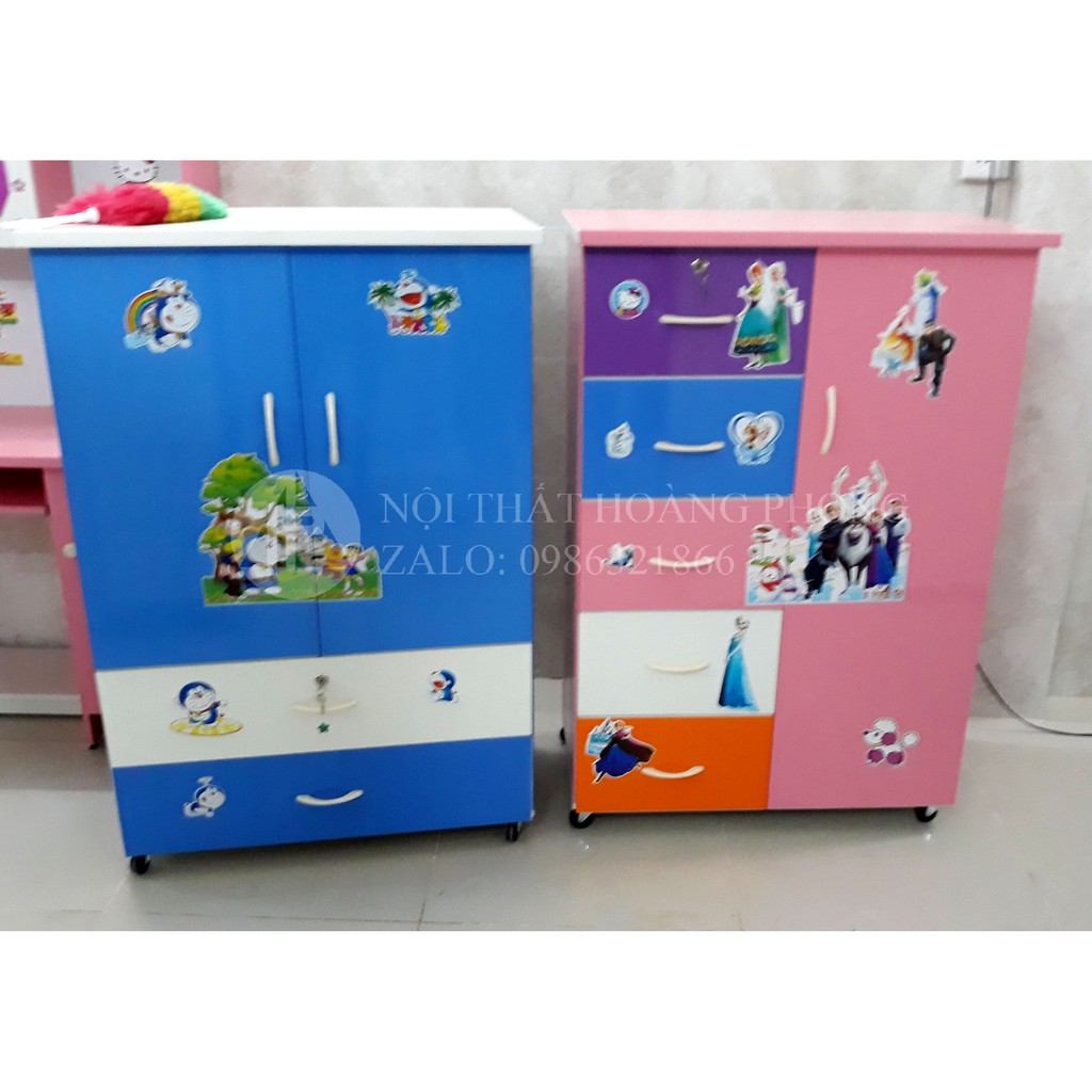 Tủ quần áo trẻ em đẹp - Giá tại xưởng