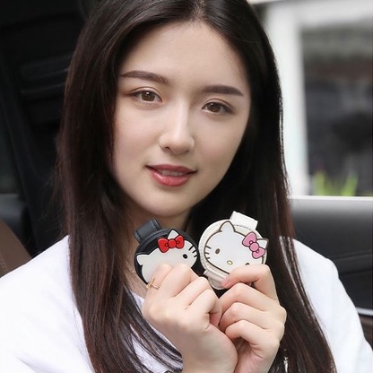 Kẹp Giữ Mắt Kính Hình Mèo Dành Cho Xe Hơi365