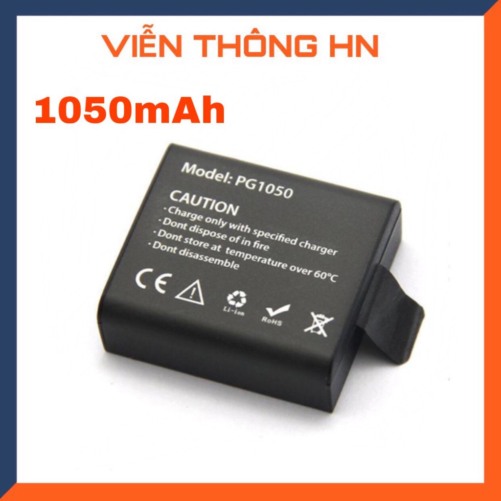 PIN 1050 mAh camera hành trình SJCAM 4000 eken Soocoo Amkov camera 4k - vienthonghn