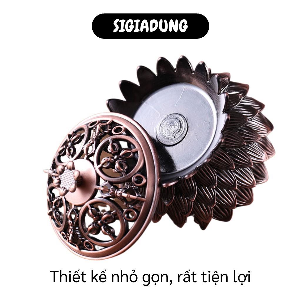 GIÁ SỈ Lư đồng đốt hương hình hoa sen, nhỏ gọn, tinh tế, độc đáo. 7384