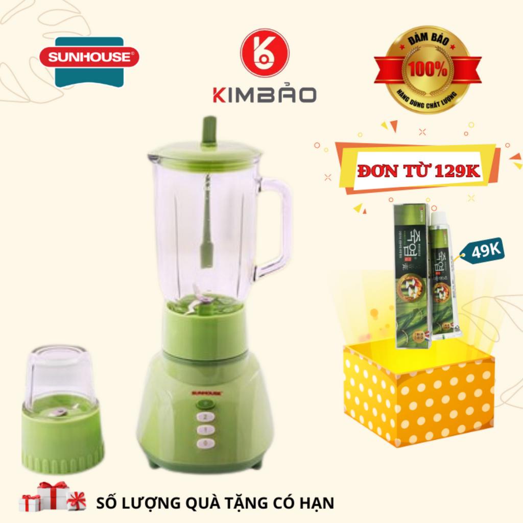 Máy xay sinh tố 2 cối thuỷ tinh SHD5112 chính hãng giá tốt, kèm quà tặng