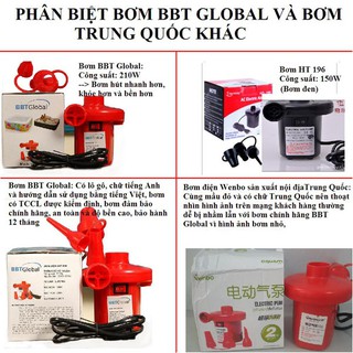 Bơm điện BBT Global 210w BBT838