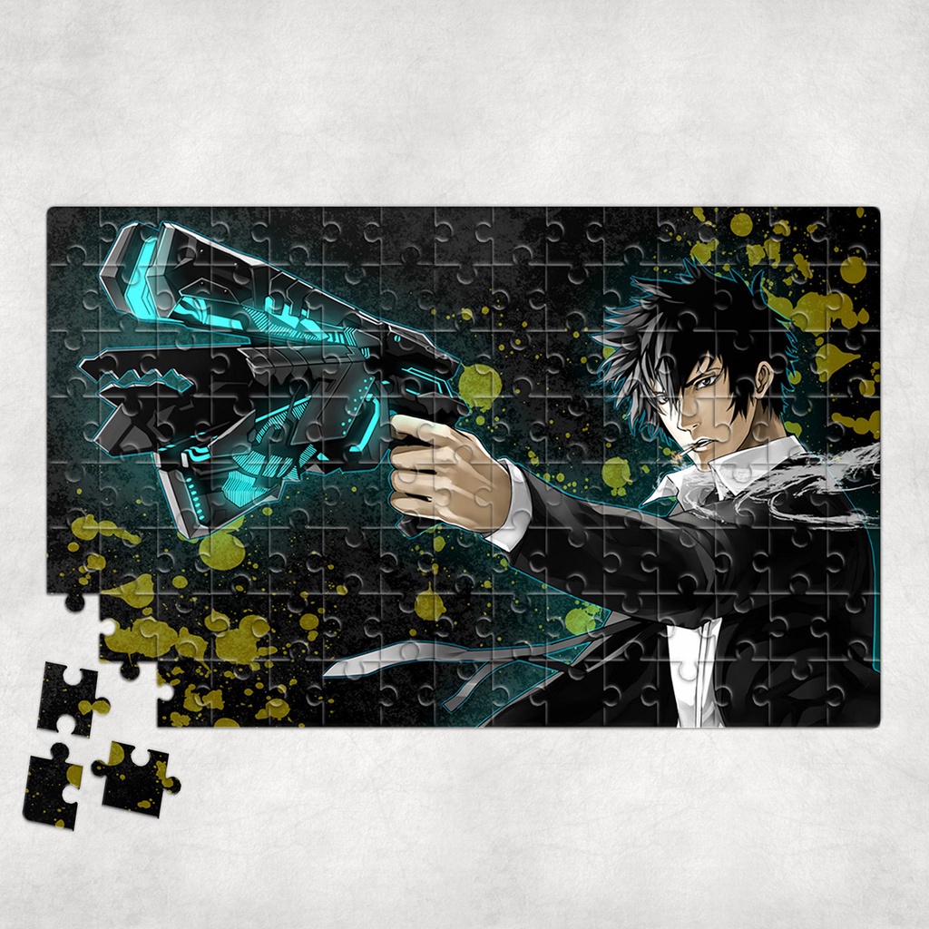 Tranh ghép hình A4, A5 Anime, xếp hình PSYCHO PASS - Mẫu 1