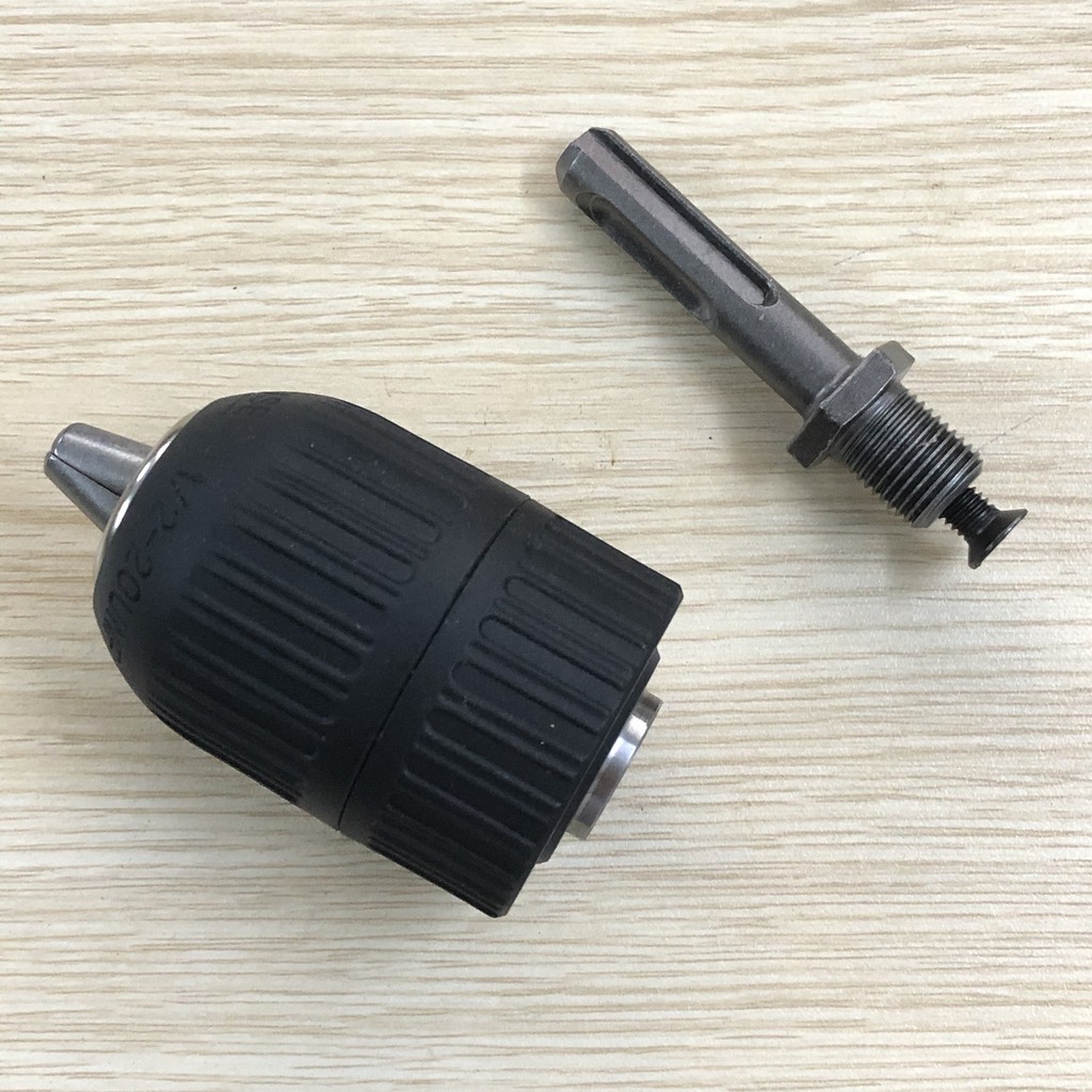 Trục chuyển khoan bê tông chuôi gài thành khoan đầu kẹp thông thường ren 1/2 inch