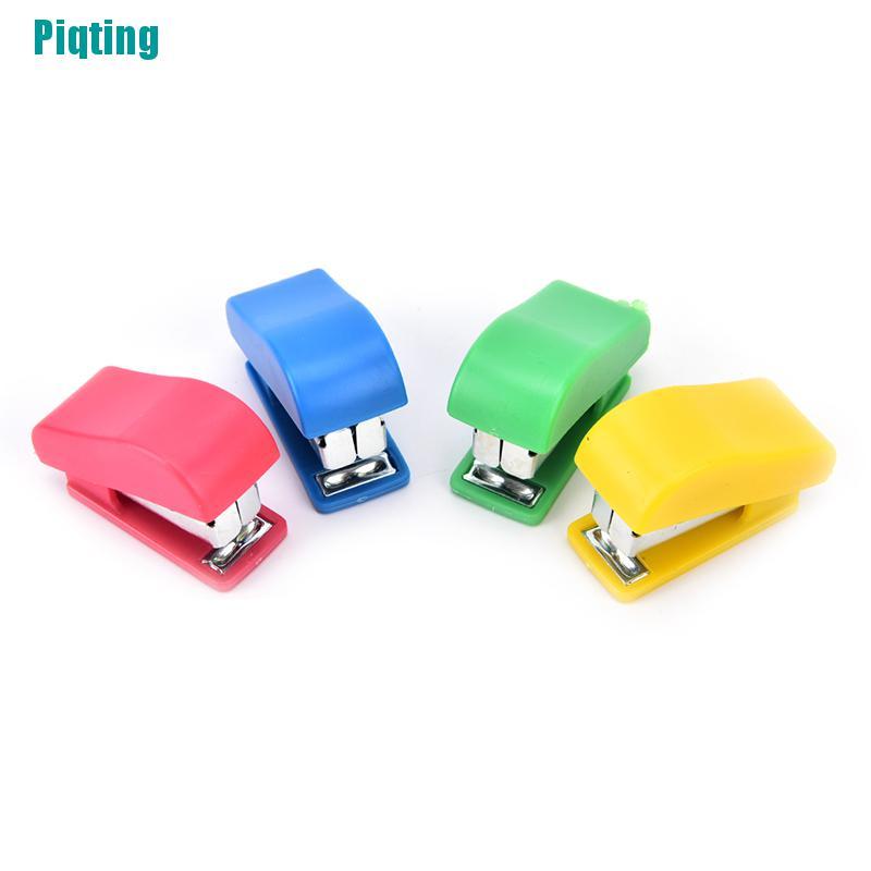 [Piqting] Đồ Bấm Ghim Giấy Mini Họa Tiết Hoạt Hình Dành Cho Văn Phòng Trường Học