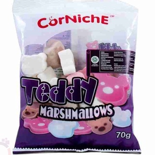 Kẹo Bông Gòn Marshmallow CorNiche Vị Hỗn Hợp Teddy