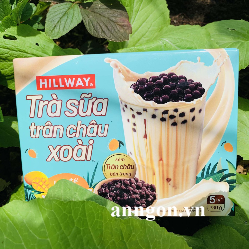 Trà sữa trân châu Hillway, kèm gói trân châu siêu tiện lợi