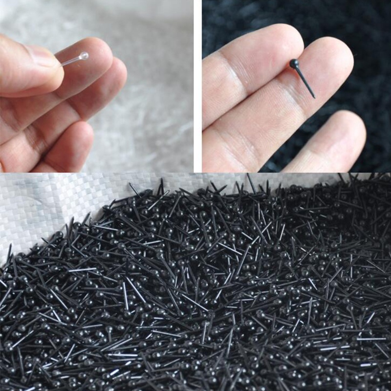 Set 1000 Đinh Tán Bằng Nhựa Không Gây Dị Ứng Dùng Làm Khuyên Tai DIY
