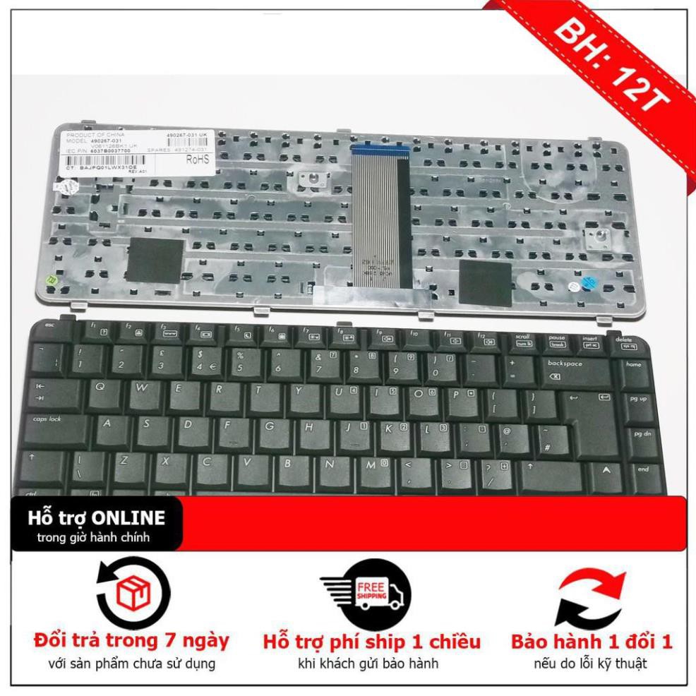 Bàn Phím Dành Cho Laptop HP Compaq 6520, 6520s, 6720, 6720s, HP 540 550 - Hàng nhập khẩu