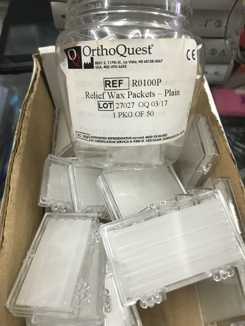 Sáp Niềng Răng OrthoQuest, Made in USA