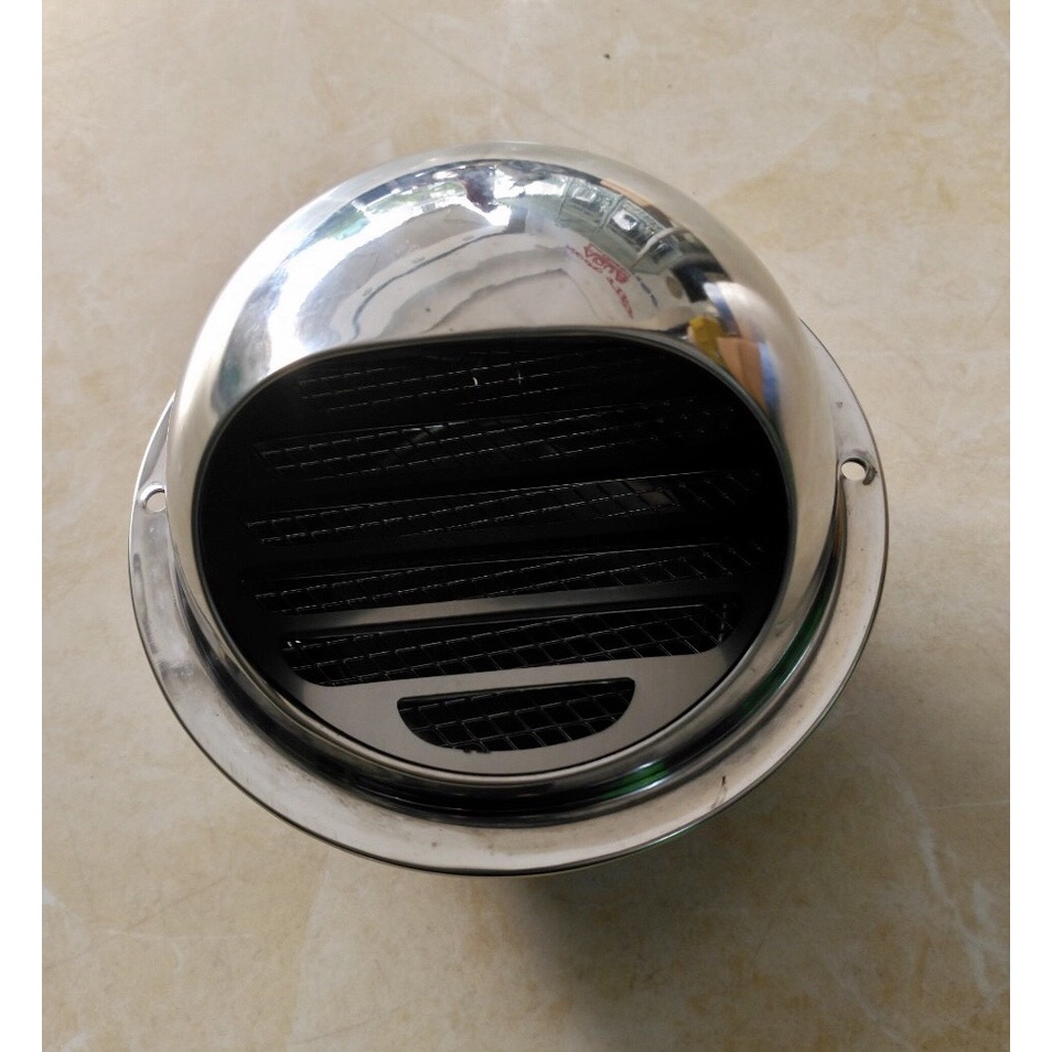 Máy hút mùi , hút mùi bếp - nắp chụp thông hơi , ngăn côn trùng , chụp che mưa inox