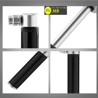bơm xe đạp mini vỏ nhôm cao cấp B02