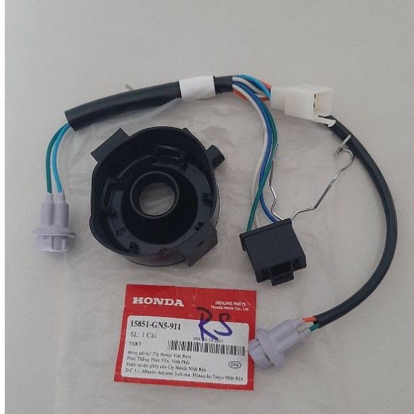 Dây điện chụp đuôi đèn xe WAVE A, RS ,S100 zin chính hãng