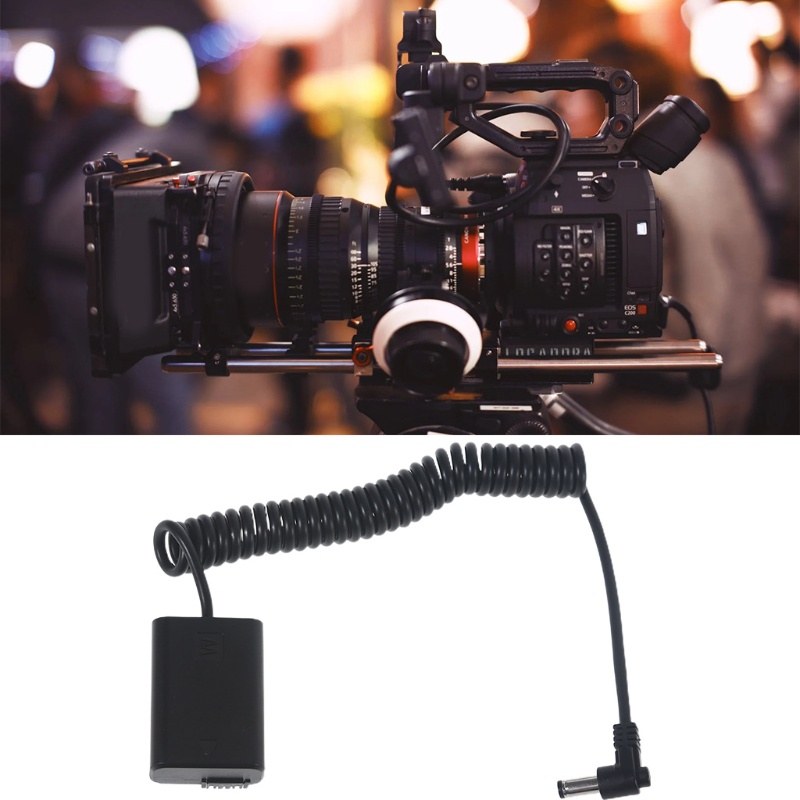 Đầu Nối Pin IOR NP-FW50 Với Dây Lò Xo Chuyên Dụng Cho Alpha A7 A7R A7S A7S II A50