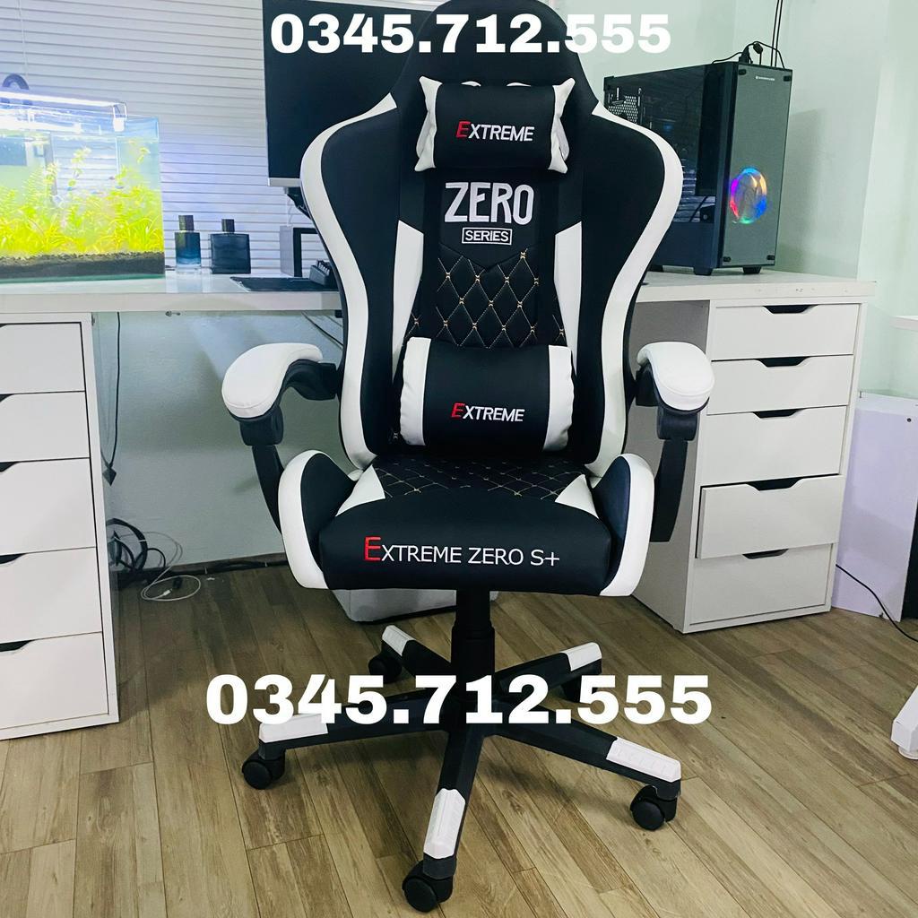 Ghế Gaming Extreme Zero S+ - Ghế học tập, làm việc, chơi game , văn phòng , livestream , ngã lưng 135 độ , xoay 360 độ