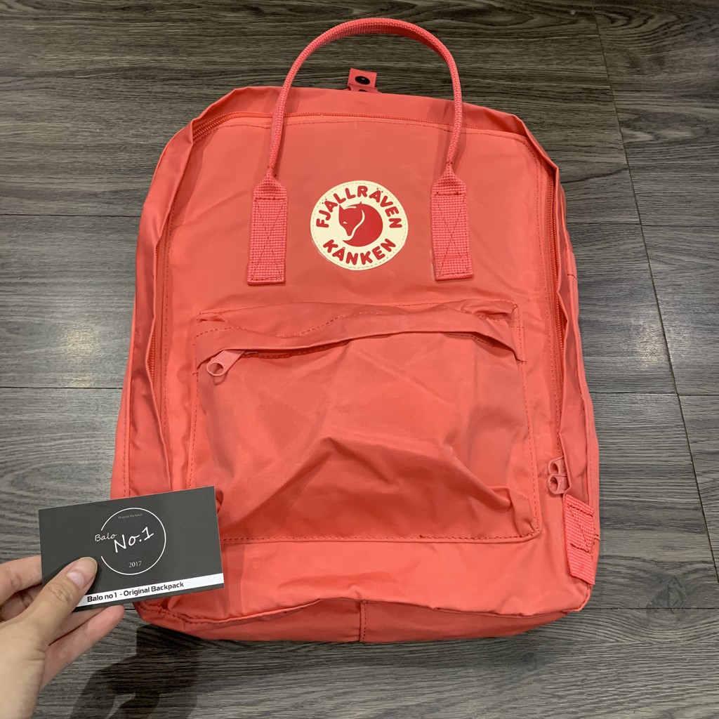 [ TẶNG KÈM VỚ ]Fjallraven Kanken Classic Peach Pink