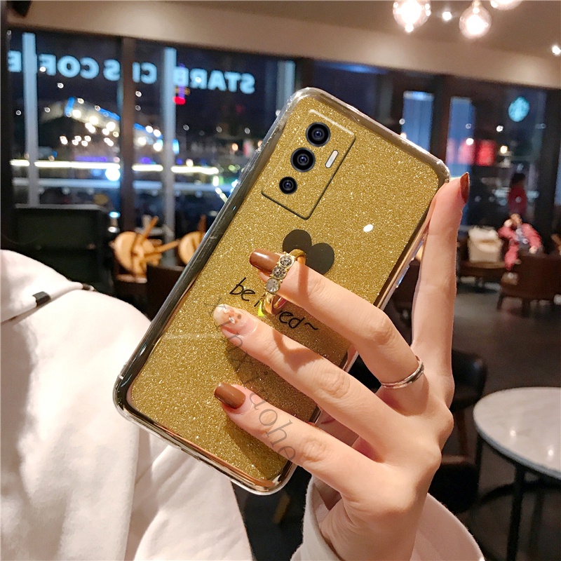 Điện Thoại Ốp Lưng Kim Tuyến Lấp Lánh Cho vivo v23e vivo v23e