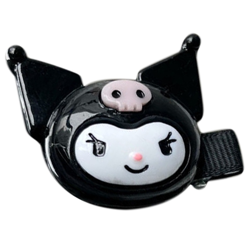 Kẹp Tóc Đuôi Vịt Bằng Nhựa Họa Tiết Hoạt Hình