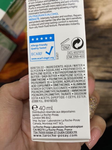 Kem phục hồi La roche Posay Toleriane Dermallergo Fluid (Toleriane ultra fluid cũ)