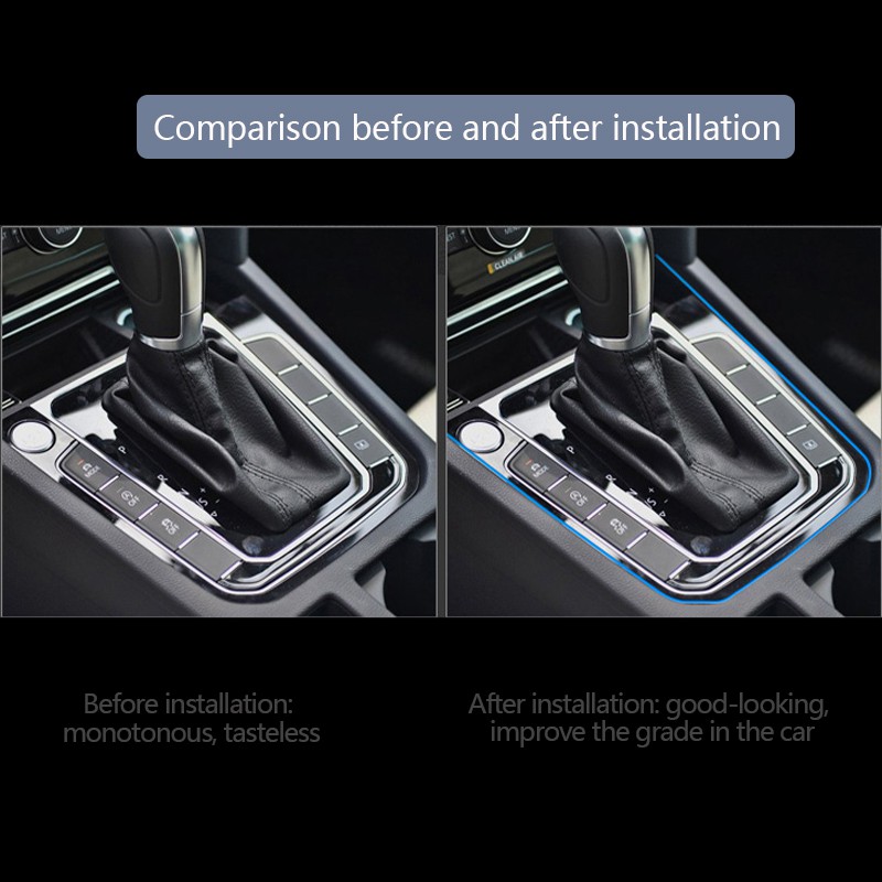 Dải dán trang trí nội thất/bảng điều khiển xe ô tô SEAMETAL thiết kế linh hoạt 3/5m DIY